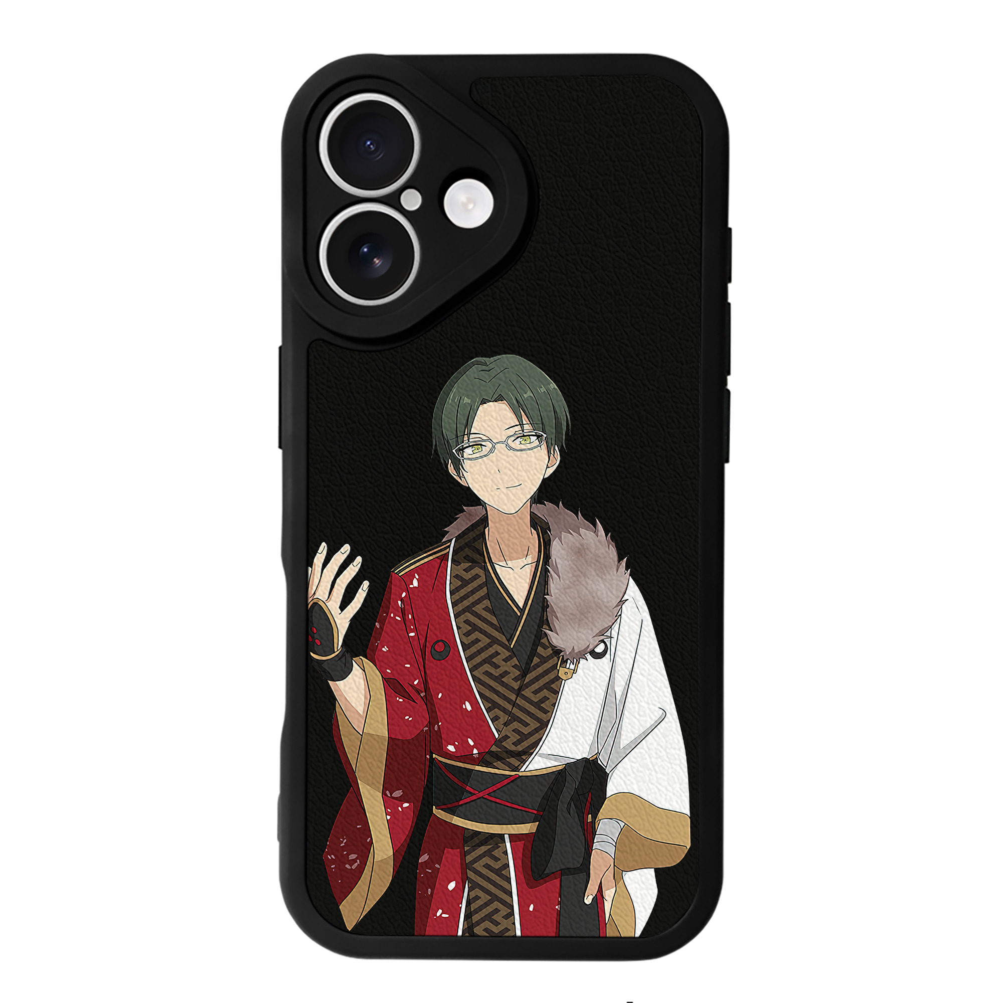（画像用） あんさんぶるスターズ! Ensemble Stars 【iPhone 16シリーズ対応】シリコンスマホケース（レザー調） 材質：シリコン